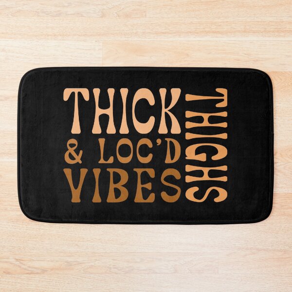 Item preview, Thick Thighs And Loc’d Vibes  designed and sold by ART-SOUF.
