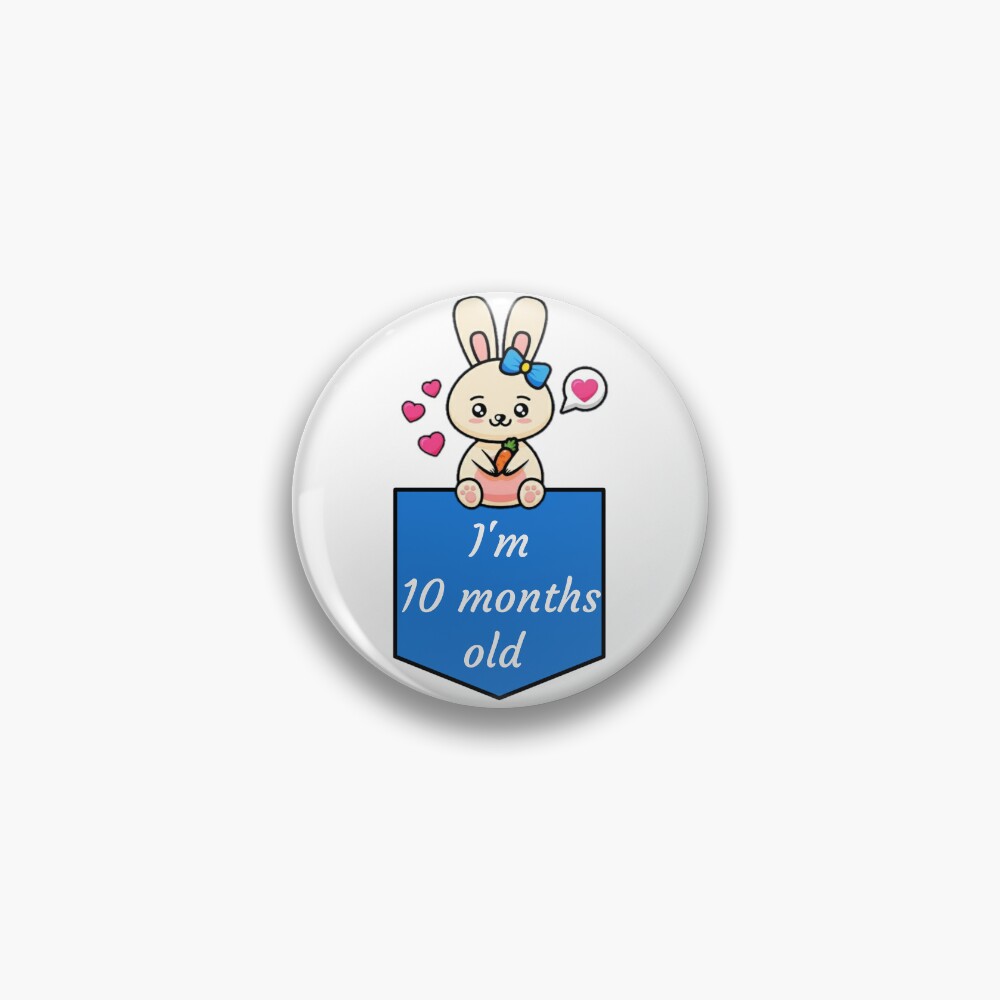 10th Month Sticker