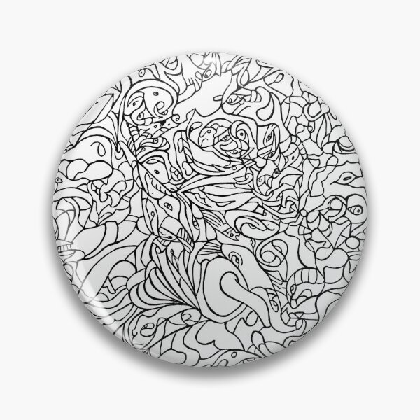 Item preview, Mental Chaos 3 (BnW) designed and sold by Metaphormoose.