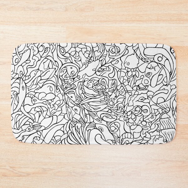 Item preview, Mental Chaos 3 (BnW) designed and sold by Metaphormoose.