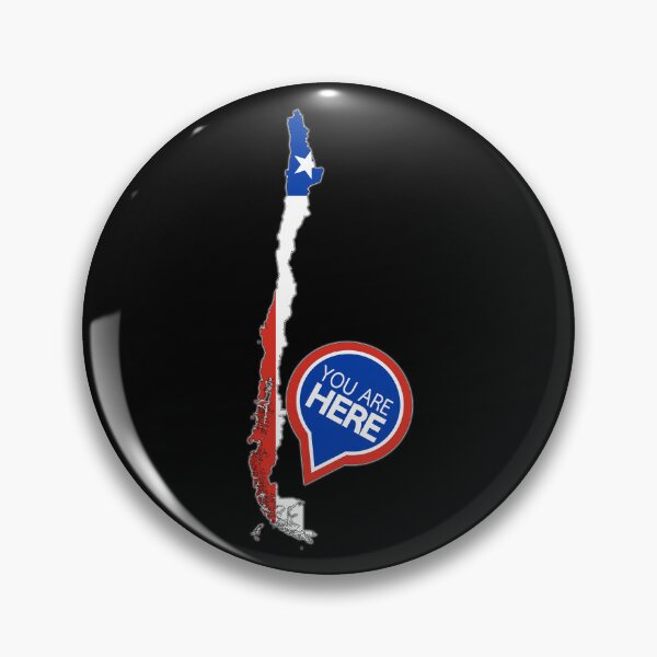 Item preview, Chile - You Are Here designed and sold by alessionastro.