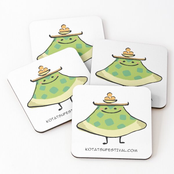 Item preview, Kotatsu Festival Character - Green Table with Square Pattern designed and sold by KotatsuFestival.