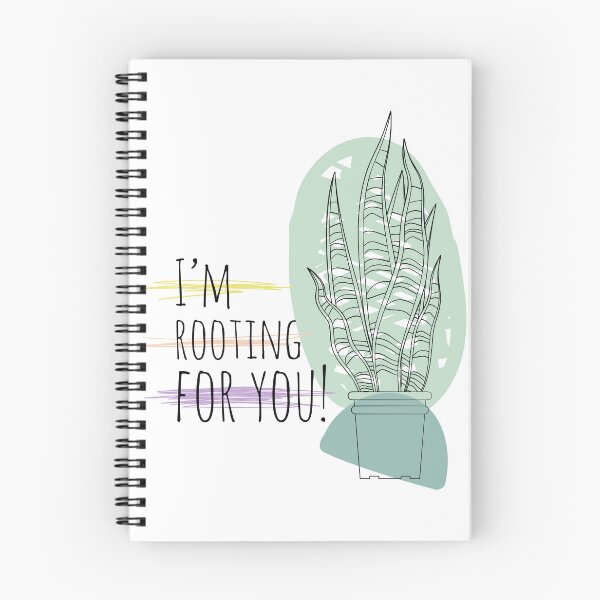 Item preview, I'm Rooting for You! - Boho Style Plant Quote designed and sold by Naturalist Prints.
