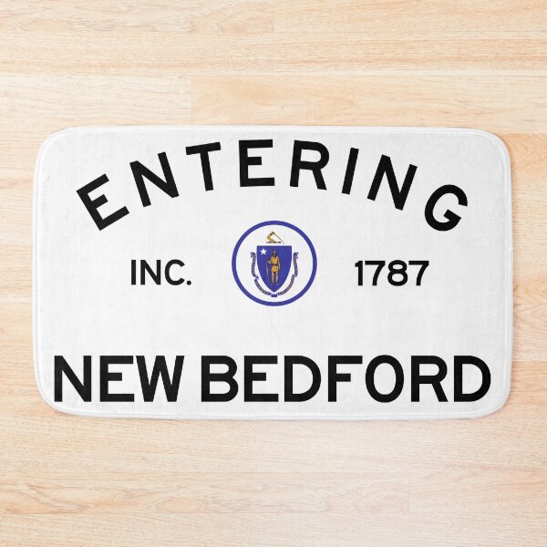 Item preview, Entering New Bedford Massachusetts - Commonwealth of Massachusetts Road Sign  designed and sold by NewNomads.