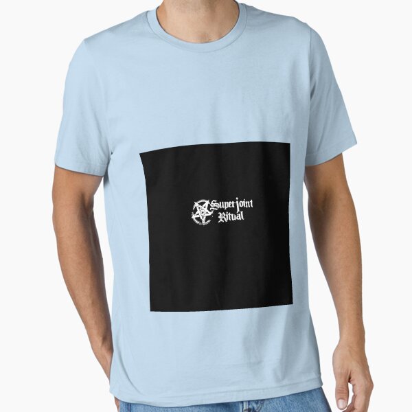 Superjoint Ritual Band Logo Sleeveless Top Essential T-Shirt