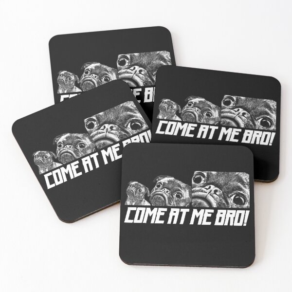 Item preview, Funny Come At Me Bro Pug Face designed and sold by wdyoungblood.