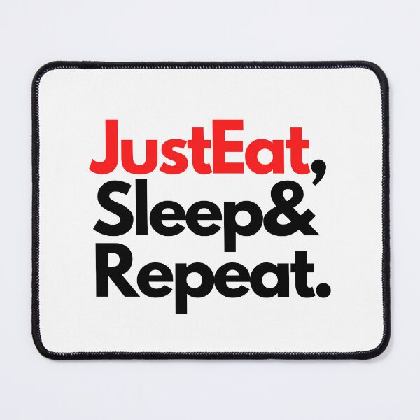 Item preview, Takeaway // Just Eat, Sleep & Repeat designed and sold by Jamesf37.