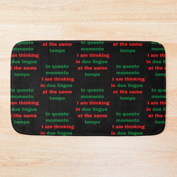Item preview, In questo momento I am thinking in due lingue at the same tempo designed and sold by omaeth303.