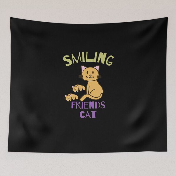 Item preview,  Smiling friends cat cute Art Design designed and sold by Shahnawaz Khandesigner.