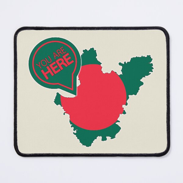Item preview, Bangladesh - You Are Here designed and sold by alessionastro.