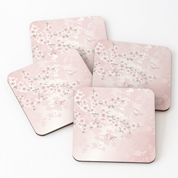Item preview, Cherry Blossom Apricot Vintage Floral designed and sold by Nina Baydur.