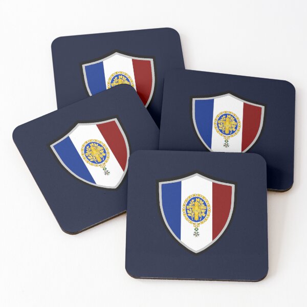 Item preview, French flag-Emblem designed and sold by P-I-R.