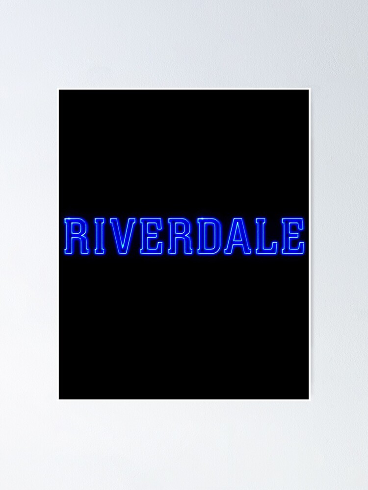  riverdale  logo  Poster by Jess Micaela Redbubble