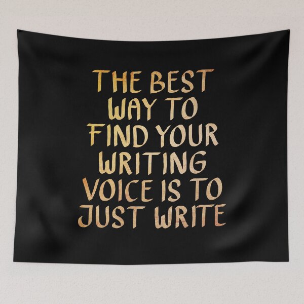 Item preview, The Best Way to Find Your Writing Voice is to Just Write  designed and sold by ACC .