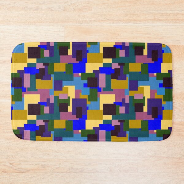 Item preview, Blocks Pattern Jeweltones designed and sold by DianeBP.