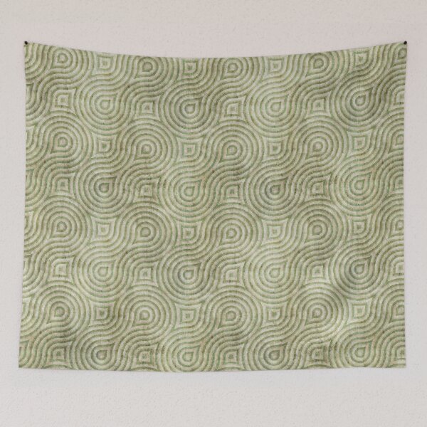 Item preview, Wave Art Deco Pattern designed and sold by sassav8.