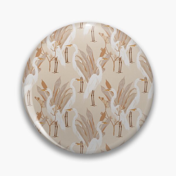 Item preview, White Cranes Linen designed and sold by Onesweetorange.