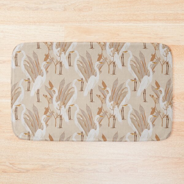 Item preview, White Cranes Linen designed and sold by Onesweetorange.