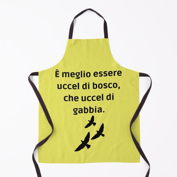 Item preview, È meglio essere uccel di bosco che uccel di gabbia designed and sold by omaeth303.