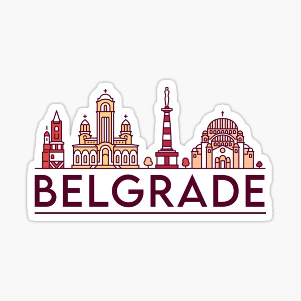 Item preview, Belgrade cityscape designed and sold by chrlalexandru.