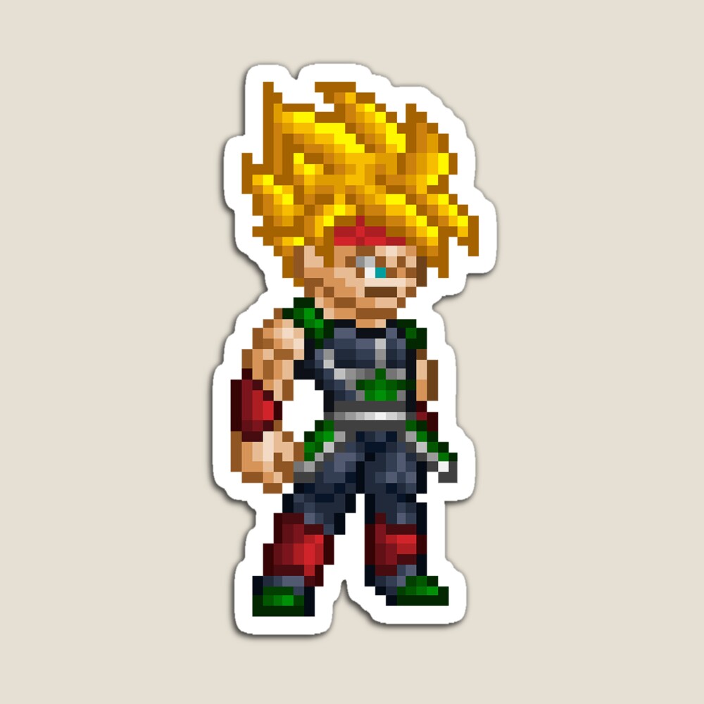 Shallot Super Saiyan Blue Pixel Edition | Sticker