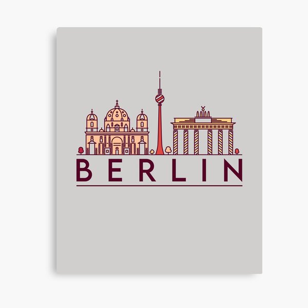 Artikel-Vorschau von Berlin cityscape, designt und verkauft von chrlalexandru.