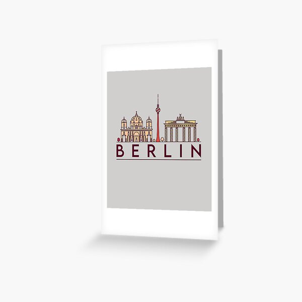 Artikel-Vorschau von Berlin cityscape, designt und verkauft von chrlalexandru.