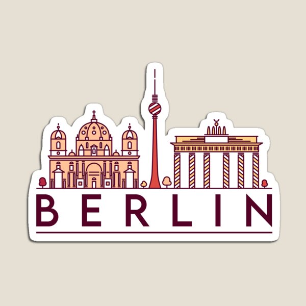 Item preview, Berlin cityscape designed and sold by chrlalexandru.