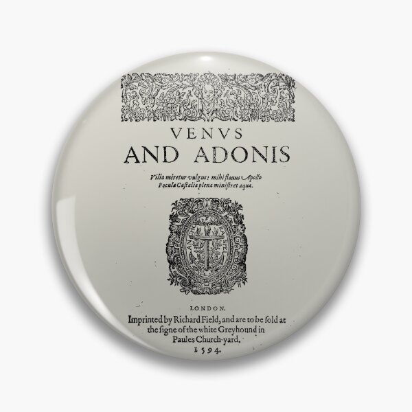 Item preview, Venus and Adonis 1594 designed and sold by Lidra Zehcnas.