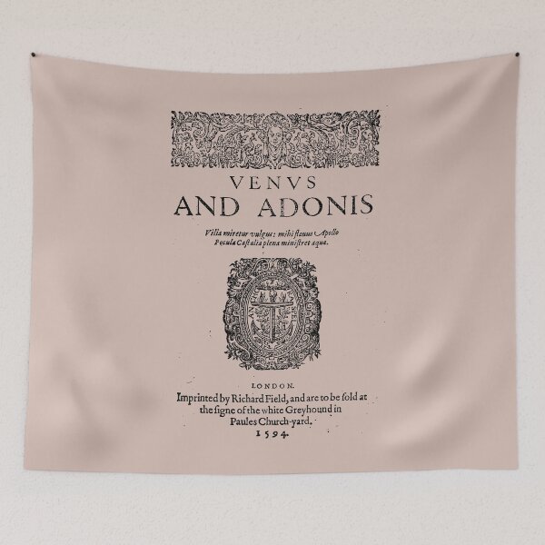 Item preview, Venus and Adonis 1594 designed and sold by Lidra Zehcnas.