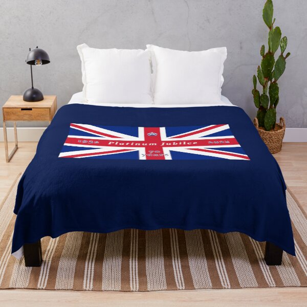 Artikelvorschau, Queen Elizabeth II Platinum Jubilee Britische Flagge Union Jack entworfen und verkauft von LindaCooke.