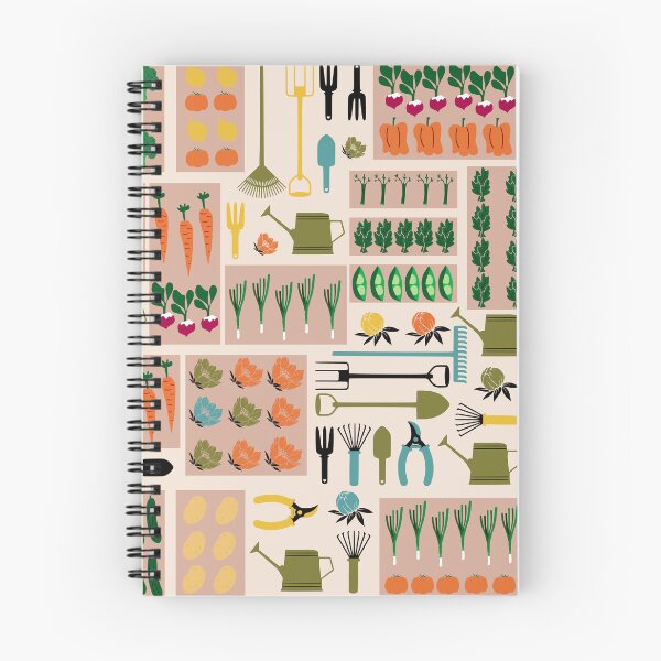 Item preview, Cute Garden Plot with vegetables, flowers and garden tools designed and sold by kapotka.