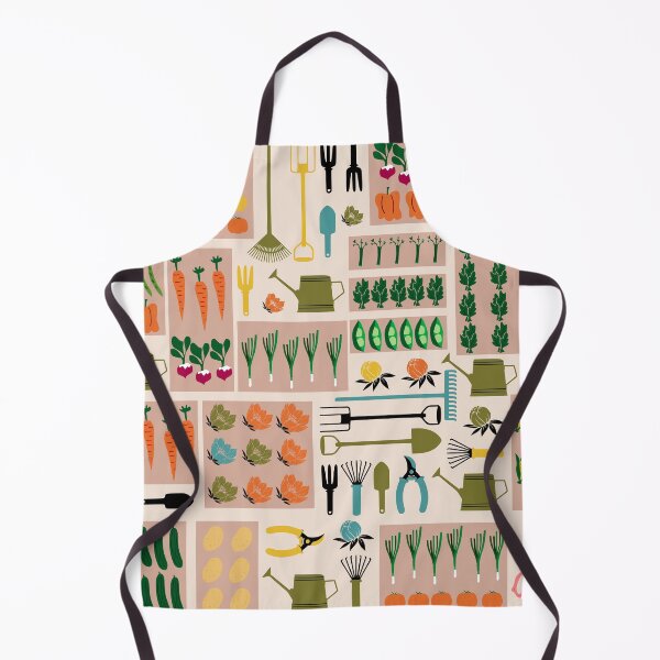 Item preview, Cute Garden Plot with vegetables, flowers and garden tools designed and sold by kapotka.