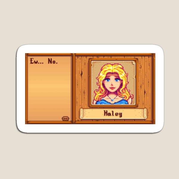 Aperçu de l'œuvre Haley de Stardew Valley Textbox créée et vendue par baharkocaman.