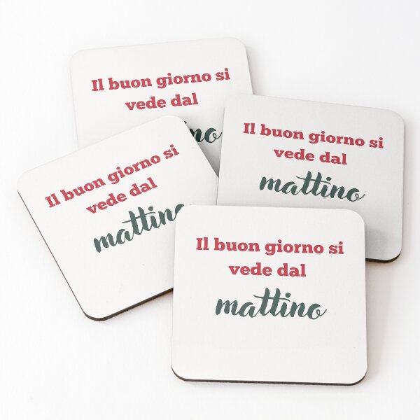 Item preview, Il buon giorno si vede dal mattino designed and sold by omaeth303.