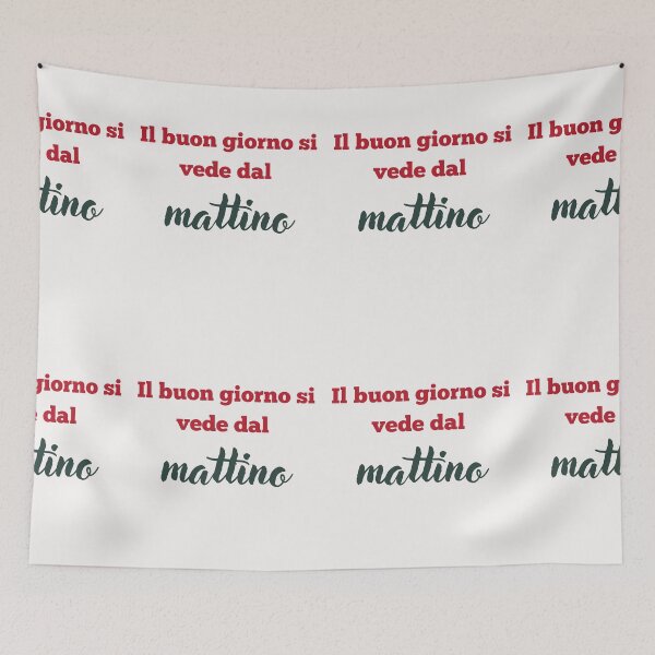 Item preview, Il buon giorno si vede dal mattino designed and sold by omaeth303.