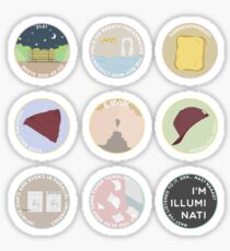 EVAK: A MINIMALIST LOVE STORY Sticker