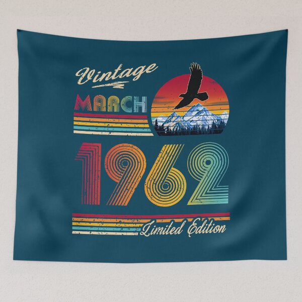 Item preview, Vintage March 1962 Birthday designed and sold by GreenSplash.