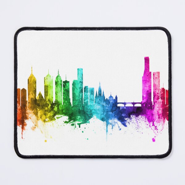 Item preview, Melbourne Australia Skyline designed and sold by ArtPrints.