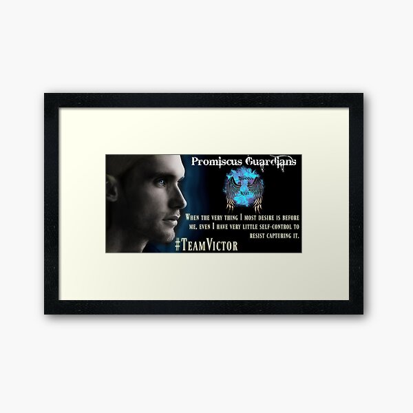 #TeamVictor Framed Art Print