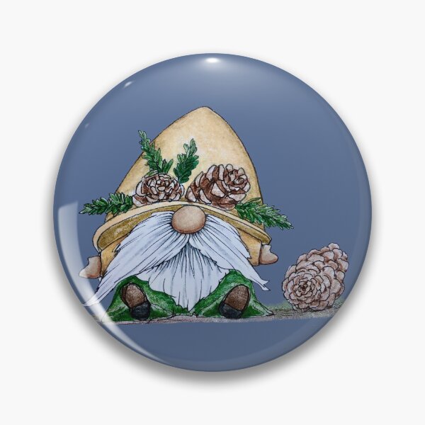Item preview, Gnome and pinecones designed and sold by SarahCD13.