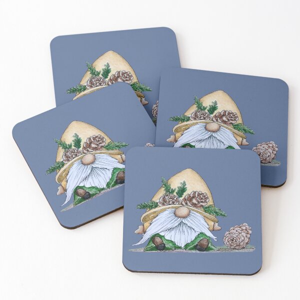 Item preview, Gnome and pinecones designed and sold by SarahCD13.