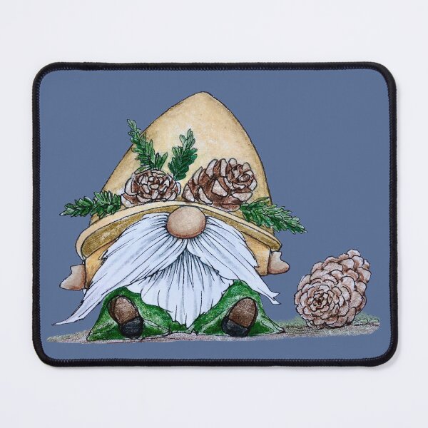 Item preview, Gnome and pinecones designed and sold by SarahCD13.