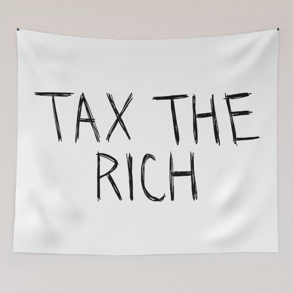 Item preview, Grunge Tax the Rich designed and sold by voltzandvoices.