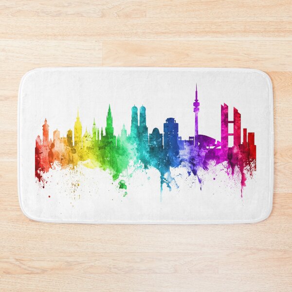 Item preview, Munich Germany Skyline designed and sold by ArtPrints.