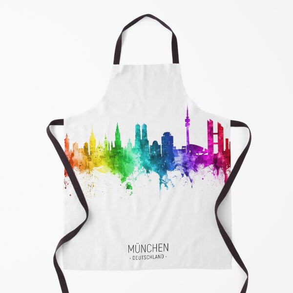 Item preview, Munich Germany Skyline designed and sold by ArtPrints.