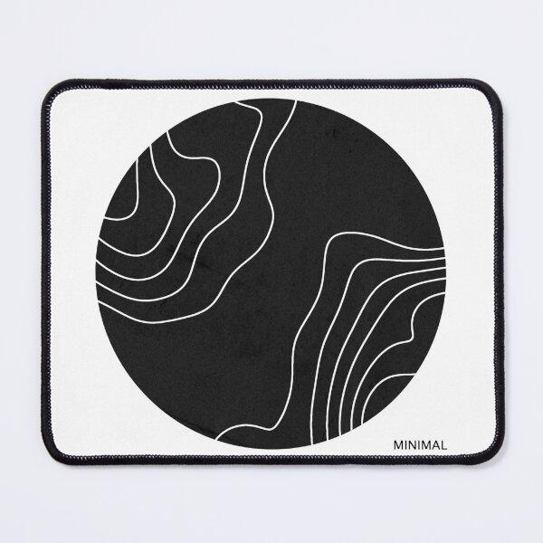 Item preview, Minimal Circle | Topography lines | Geometric shapes designed and sold by Lemniscata.