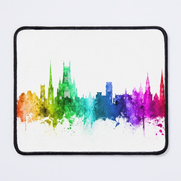 Item preview, Worcester England Skyline designed and sold by ArtPrints.
