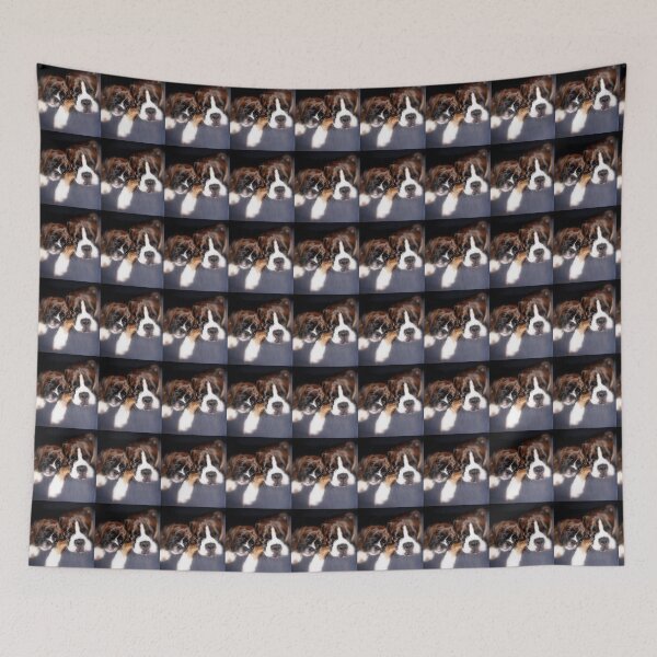 Item preview, Two Dogs Dreaming........ -Boxer Dogs Series- designed and sold by Evita.