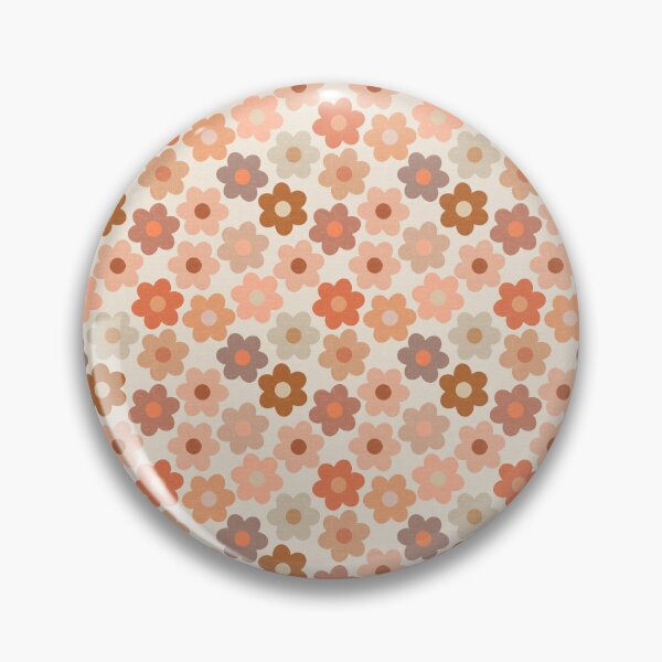 Item preview, Large Daisies Terracotta designed and sold by Onesweetorange.